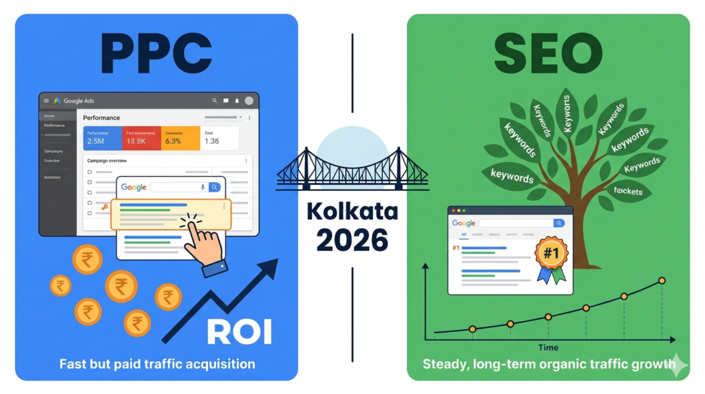 PPC vs SEO Kolkata: Which One Is Right for Your Business in 2026?