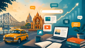 content marketing strategy for Kolkata brands driving organic traffic in 2026